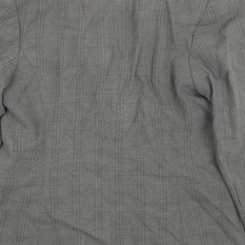 M&S Womens Grey   Jacket Blazer Size 10