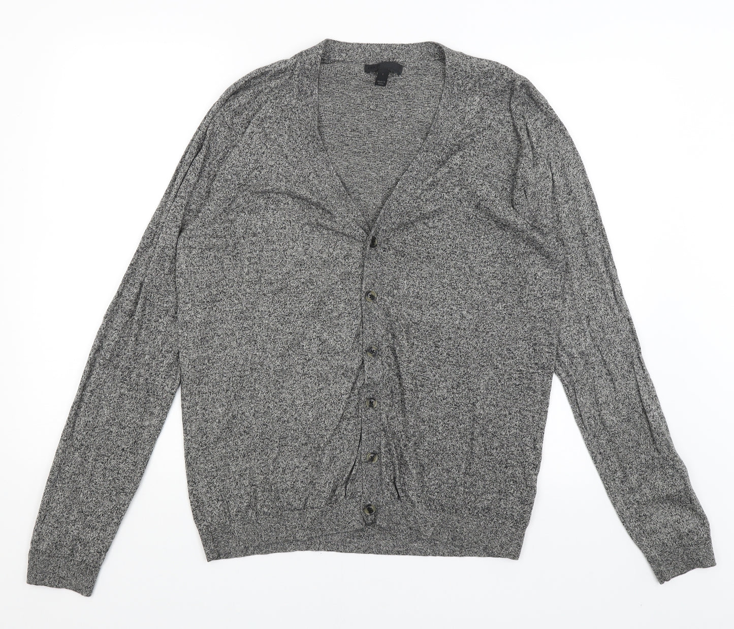 ASOS Mens Grey   Cardigan Jumper Size L