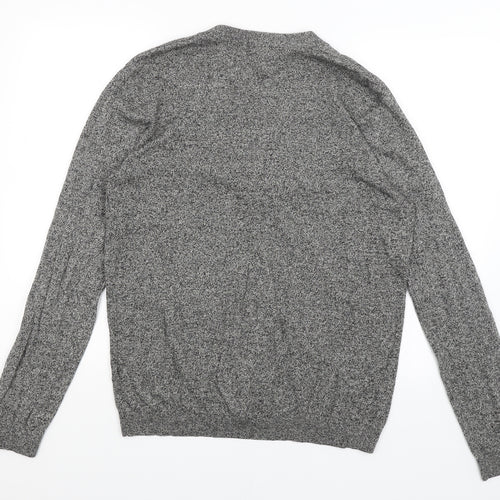 ASOS Mens Grey   Cardigan Jumper Size L