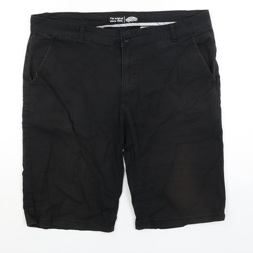 VANS Mens Black   Chino Shorts Size 36 in