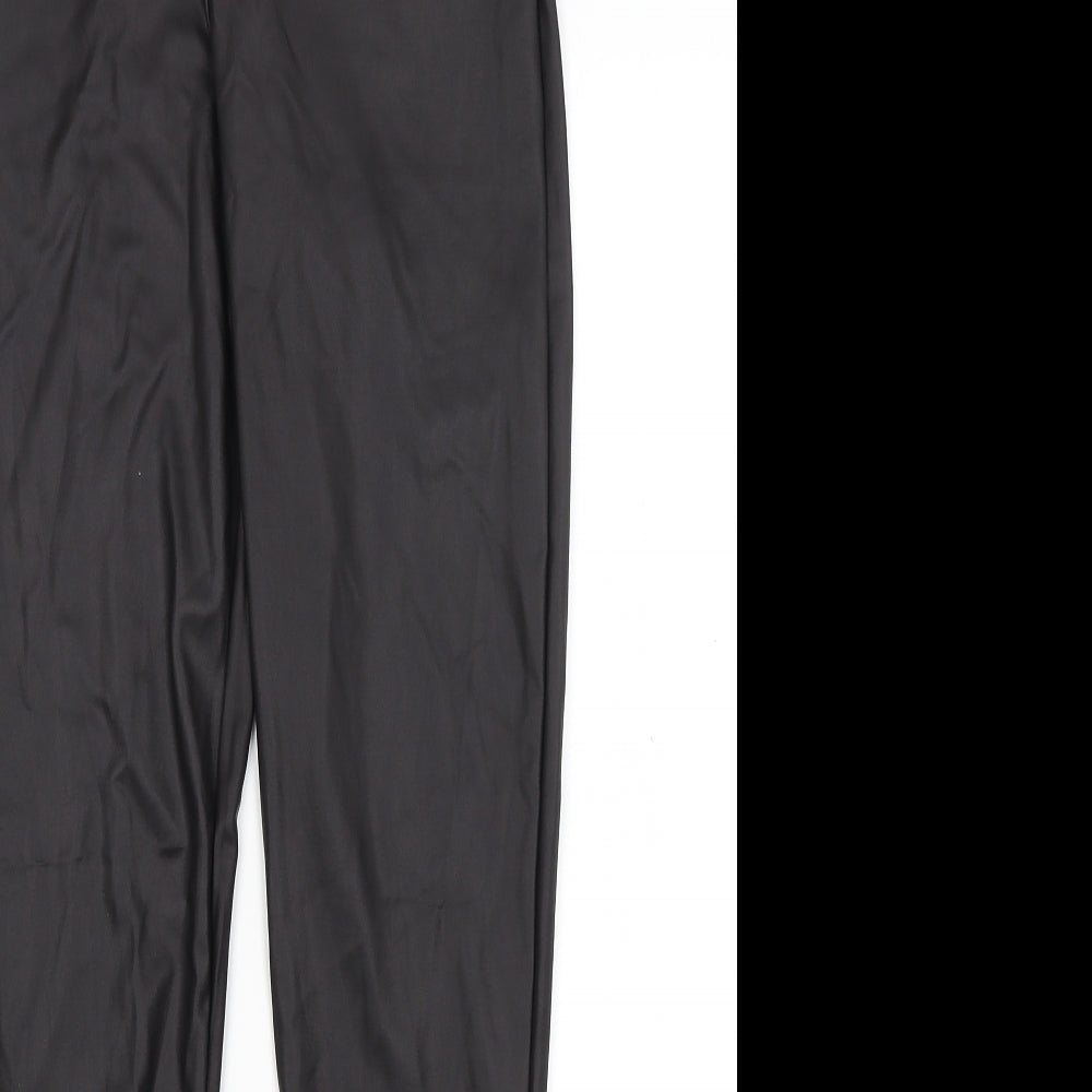 Mint Velvet Womens Black   Trousers  Size M L27.5 in