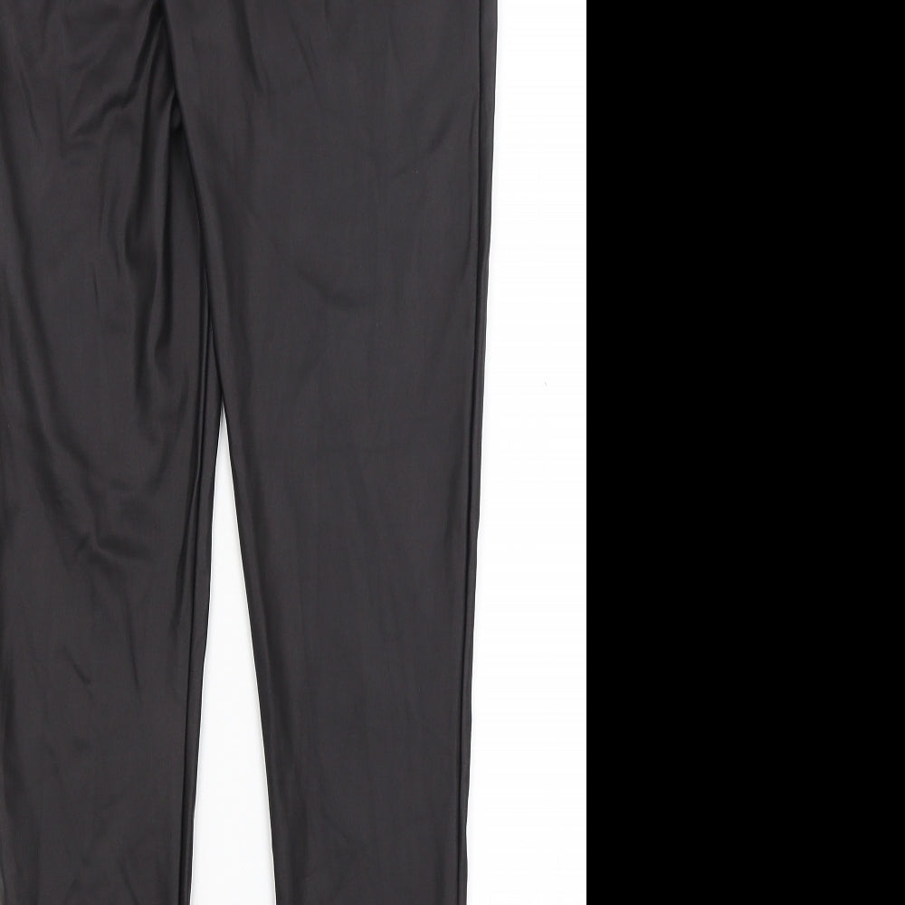 Mint Velvet Womens Black   Trousers  Size M L27.5 in