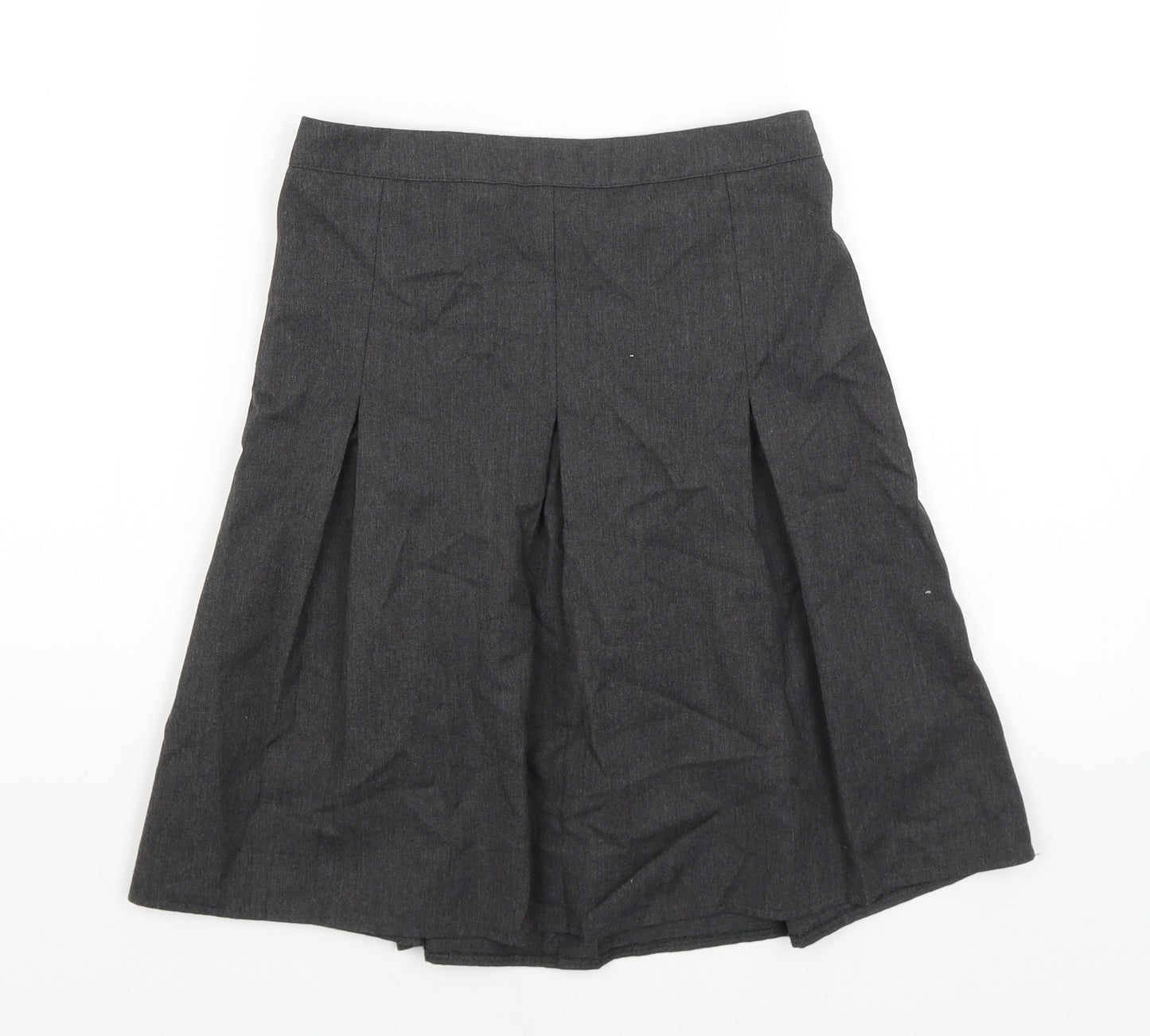 George Girls Grey   Pleated Skirt Size 10-11 Years
