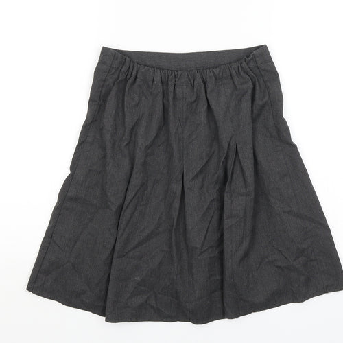 George Girls Grey   Pleated Skirt Size 10-11 Years