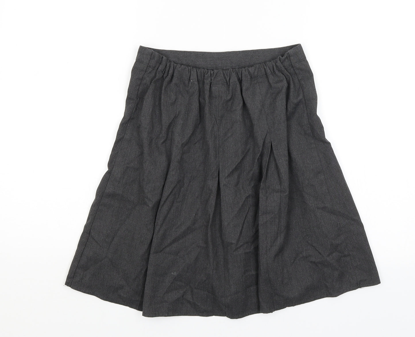 George Girls Grey   Pleated Skirt Size 10-11 Years