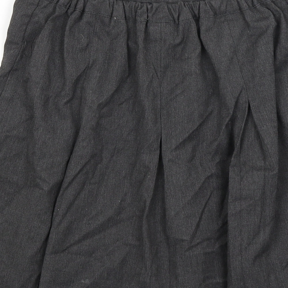 George Girls Grey   Pleated Skirt Size 10-11 Years