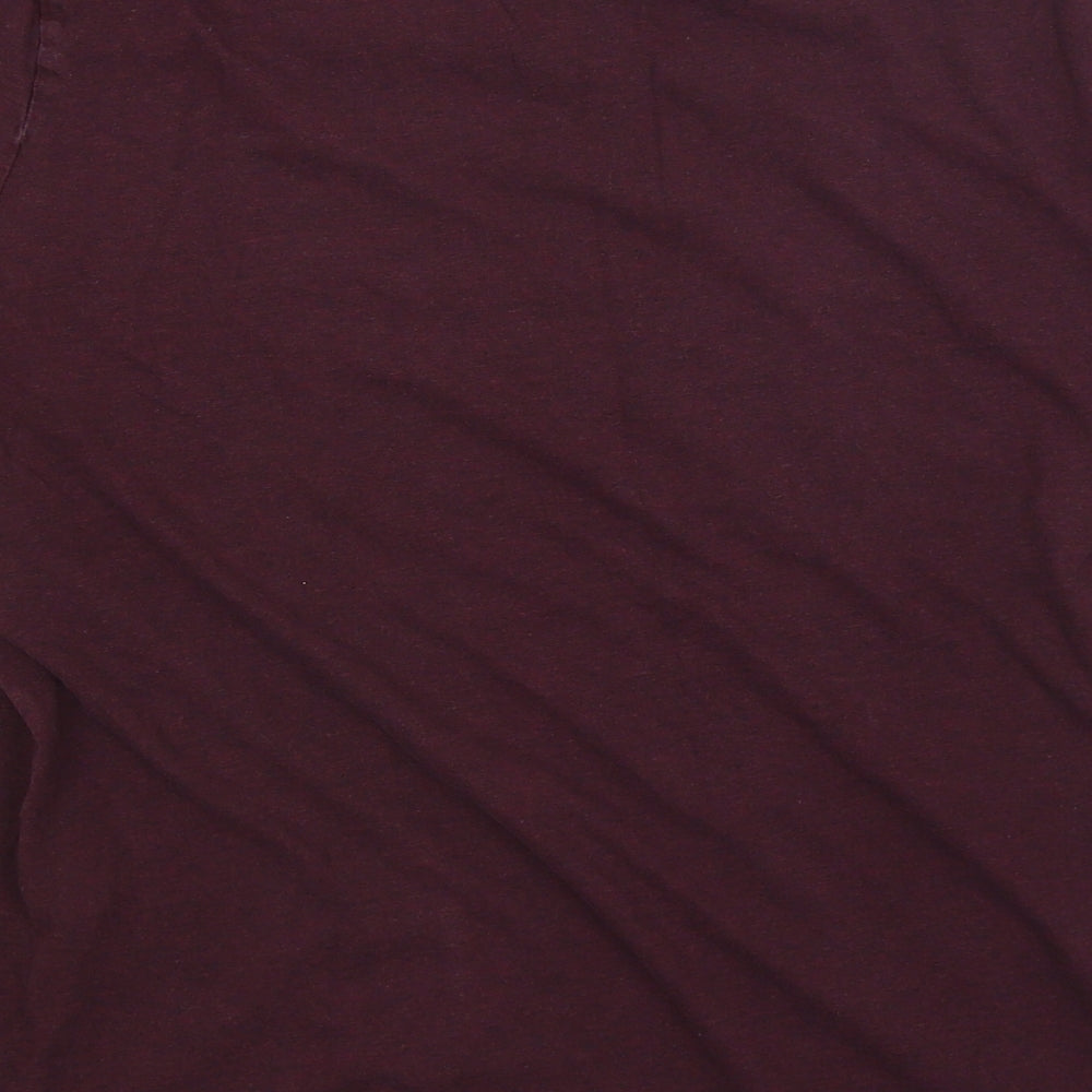 M&S Mens Red    T-Shirt Size L
