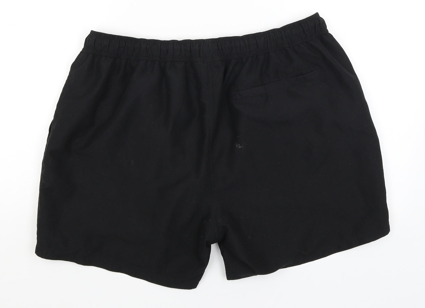 NEXT Mens Black   Athletic Shorts Size XL - Swim