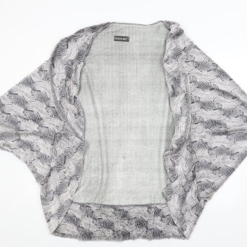Urban Mist Womens Grey   Wrap Jumper One Size