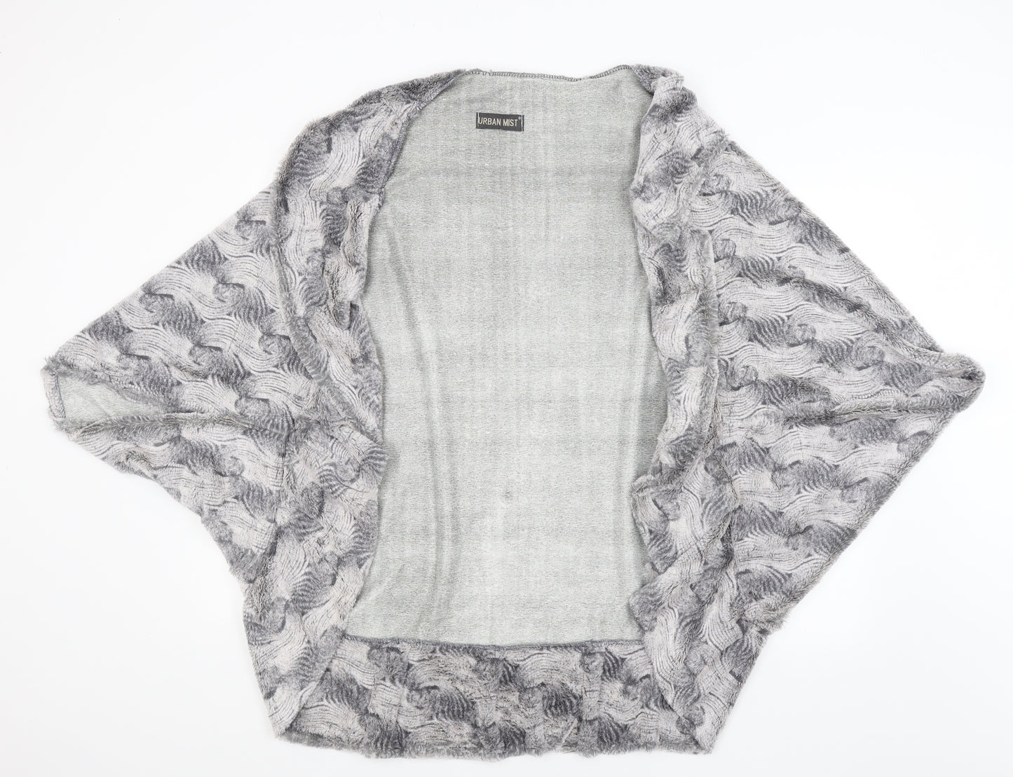 Urban Mist Womens Grey   Wrap Jumper One Size