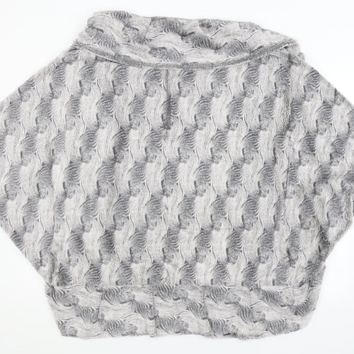 Urban Mist Womens Grey   Wrap Jumper One Size