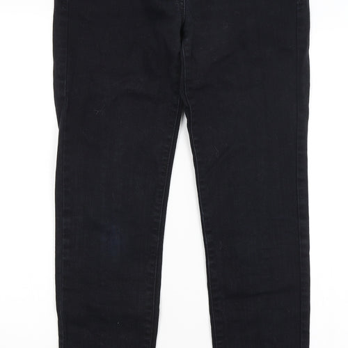 NEXT Womens Black   Skinny Jeans Size 10 L28 in