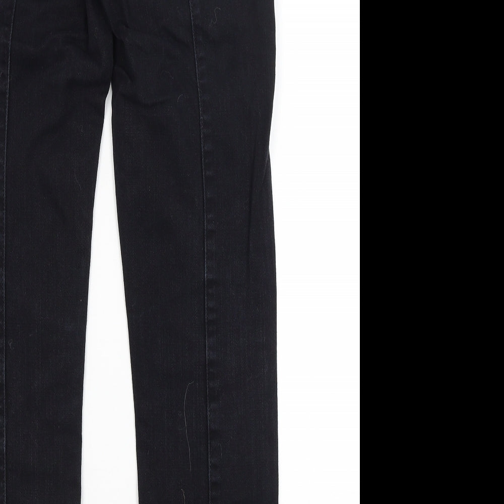 NEXT Womens Black   Skinny Jeans Size 10 L28 in