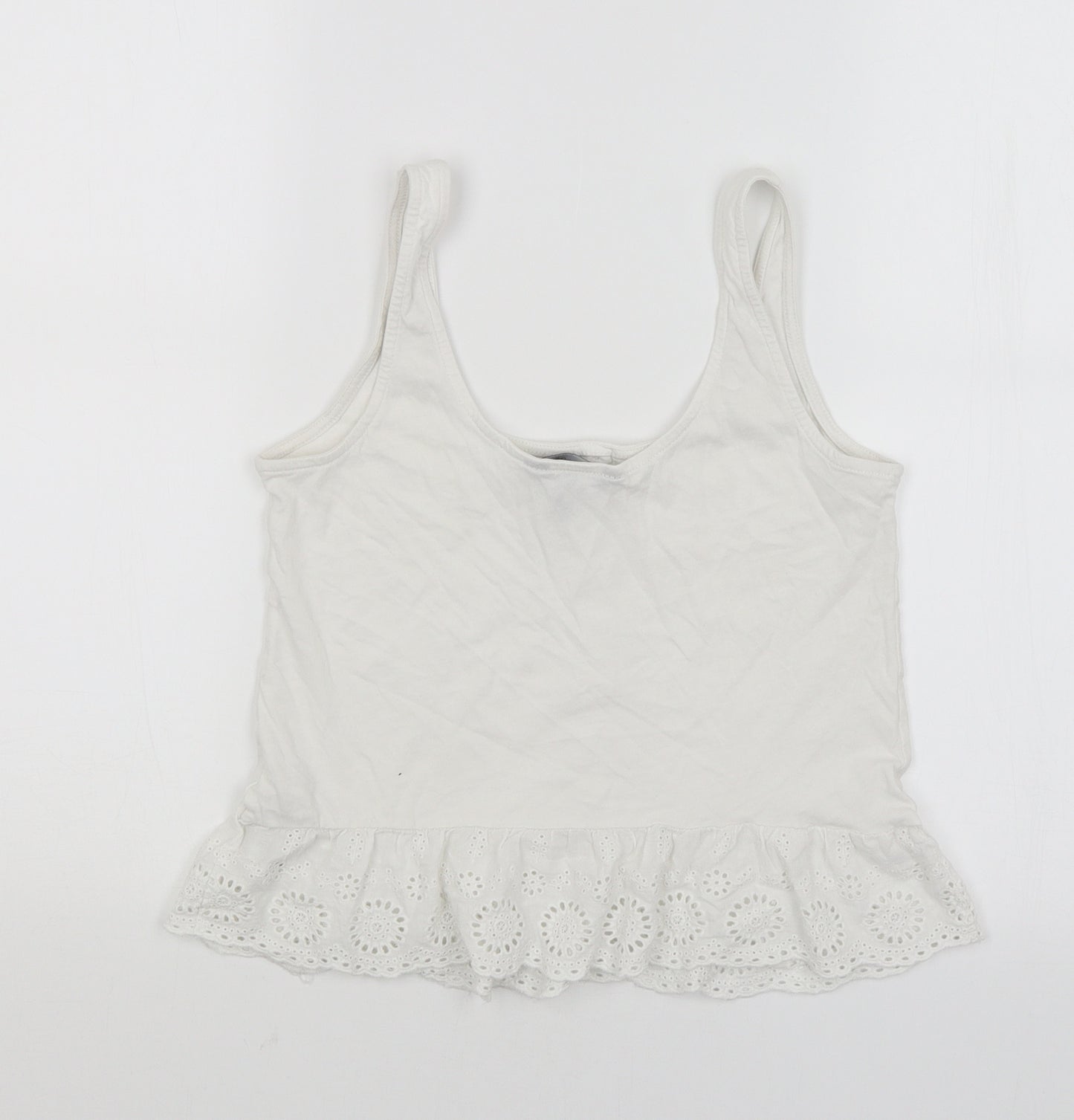New Look Womens White   Basic T-Shirt Size 6
