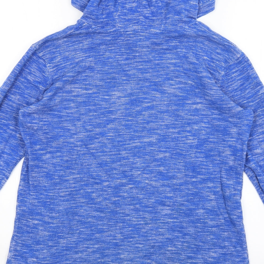 H&M Girls Blue   Pullover Hoodie Size 11-12 Years  - Urban Vibes