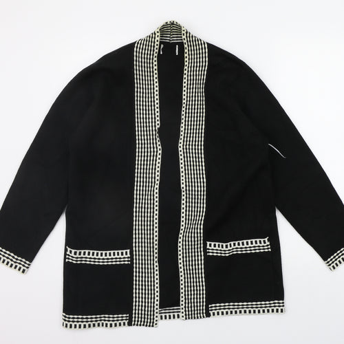 Preworn Womens Black   Cardigan Jumper Size S