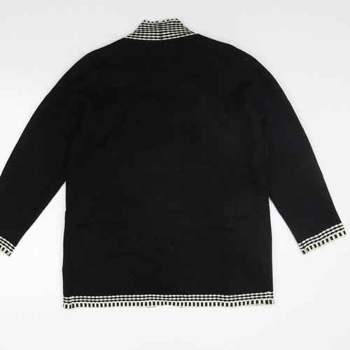 Preworn Womens Black   Cardigan Jumper Size S