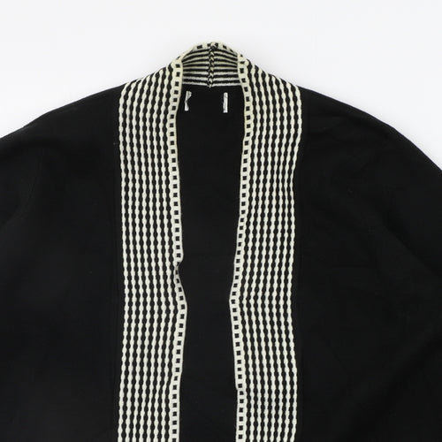 Preworn Womens Black   Cardigan Jumper Size S