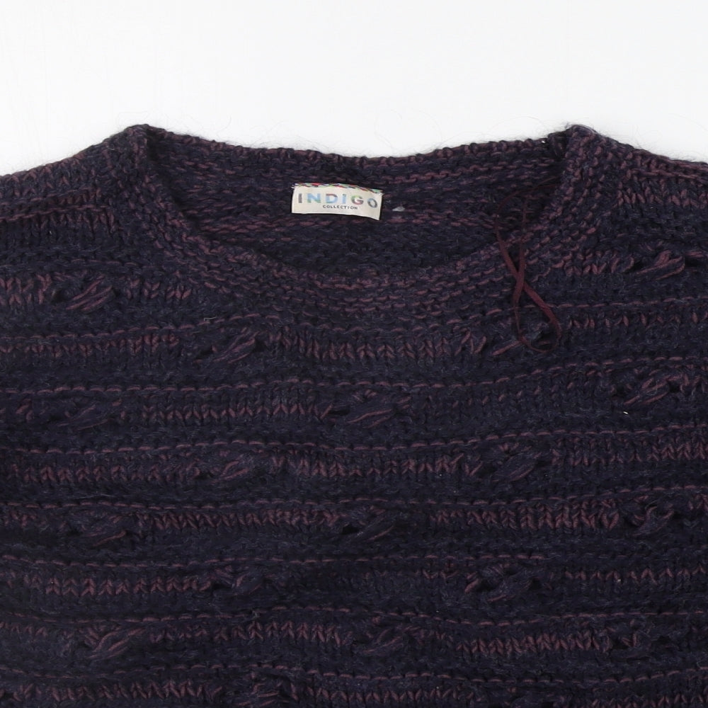 Marks and Spencer Womens Purple   Pullover Jumper Size 12