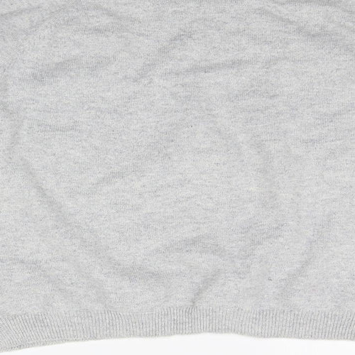 Marks and Spencer Womens Grey Floral  Pullover Jumper Size XL