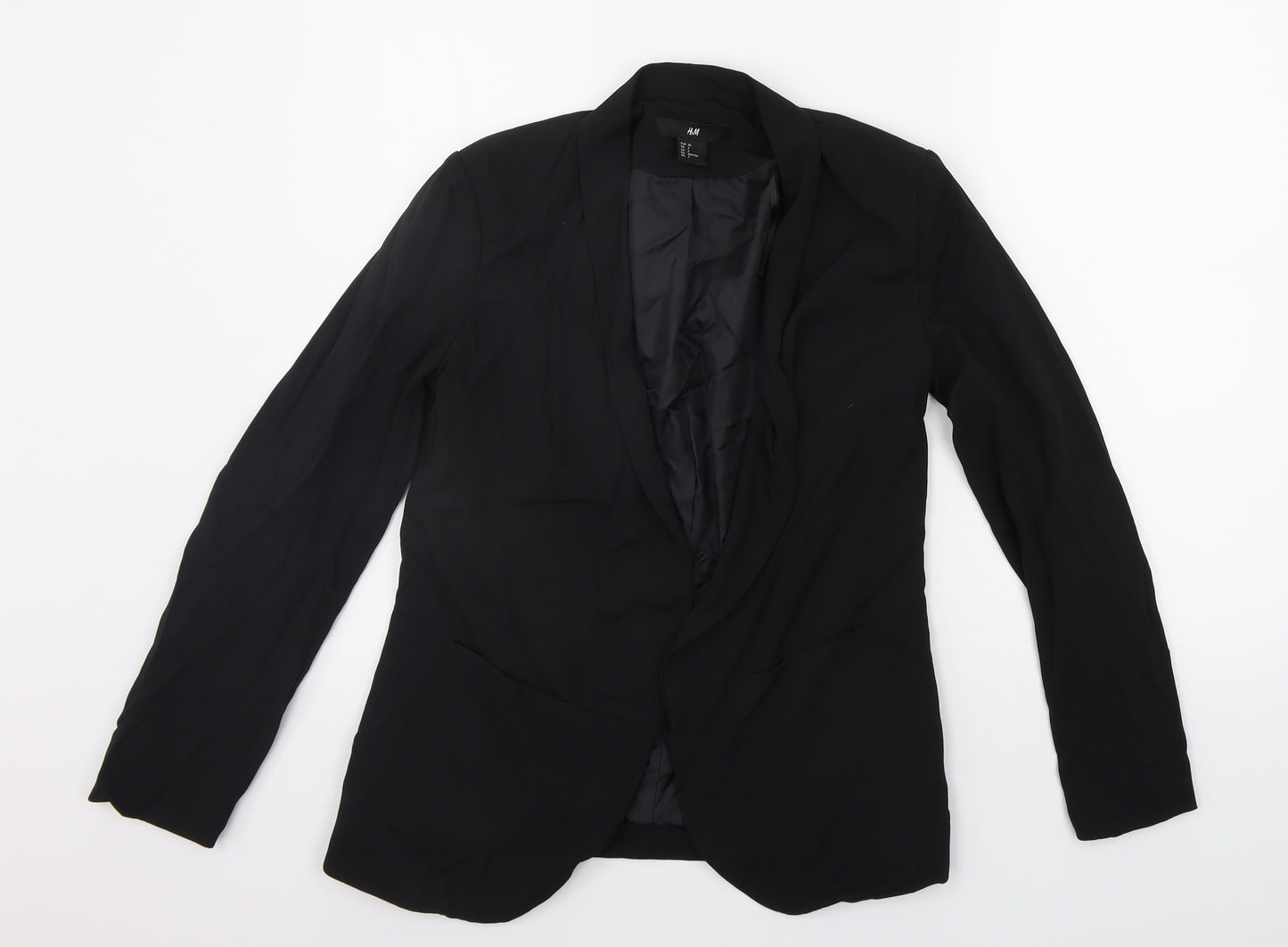 H&M Womens Black   Jacket Coat Size 4