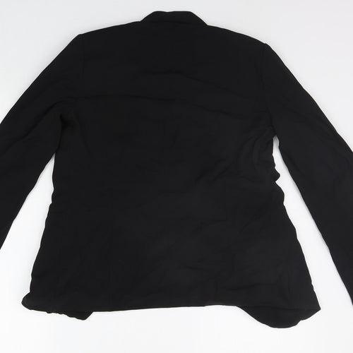 H&M Womens Black   Jacket Coat Size 4