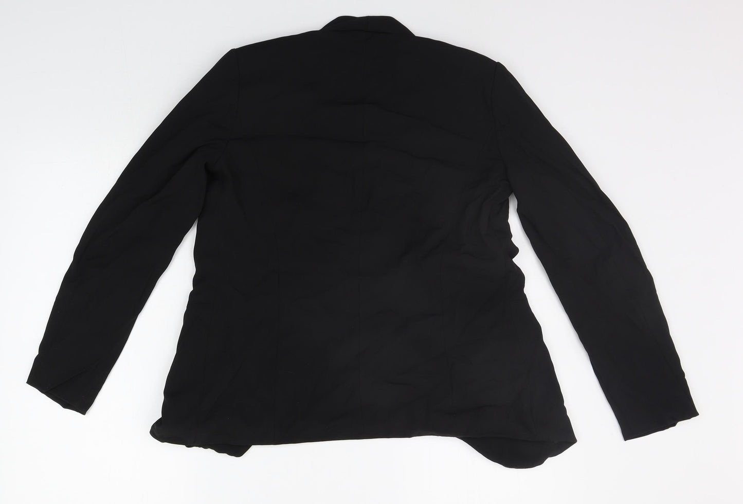 H&M Womens Black   Jacket Coat Size 4