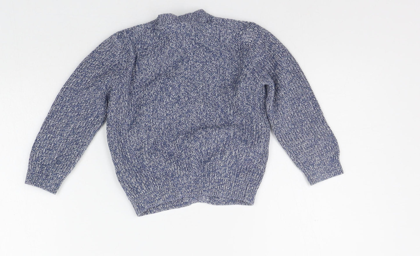 Marks and Spencer Boys Blue   Cardigan Jumper Size 9-12 Months