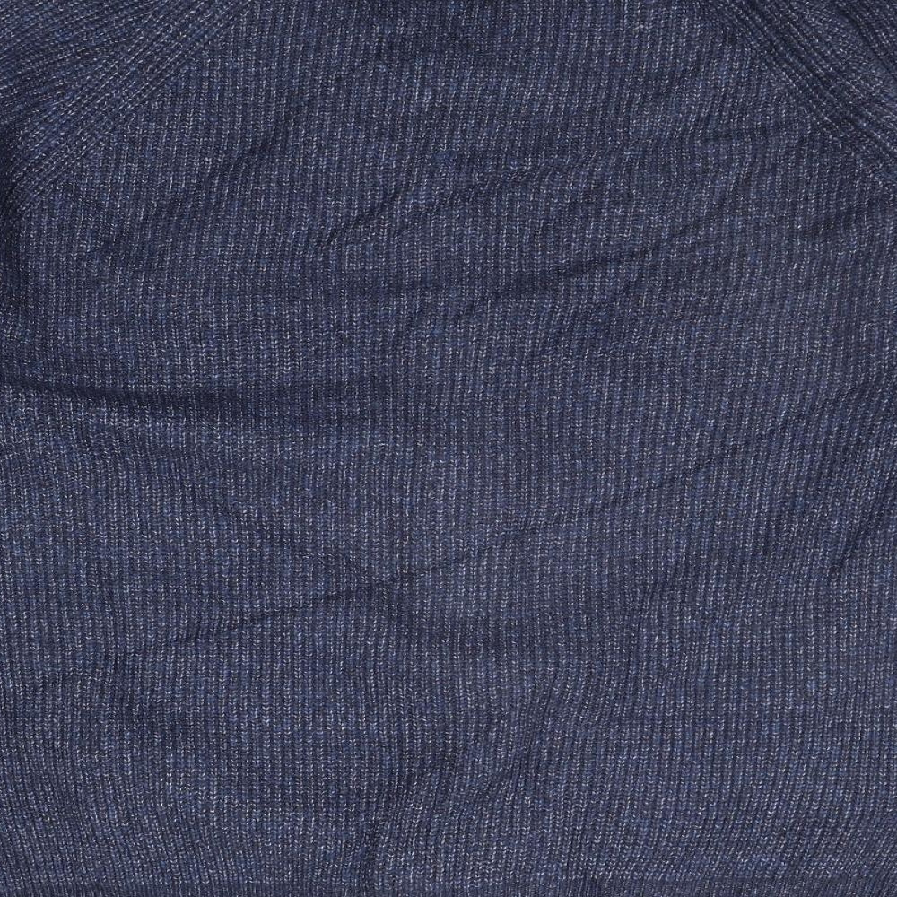 Marks and Spencer Mens Blue   Cardigan Jumper Size XL