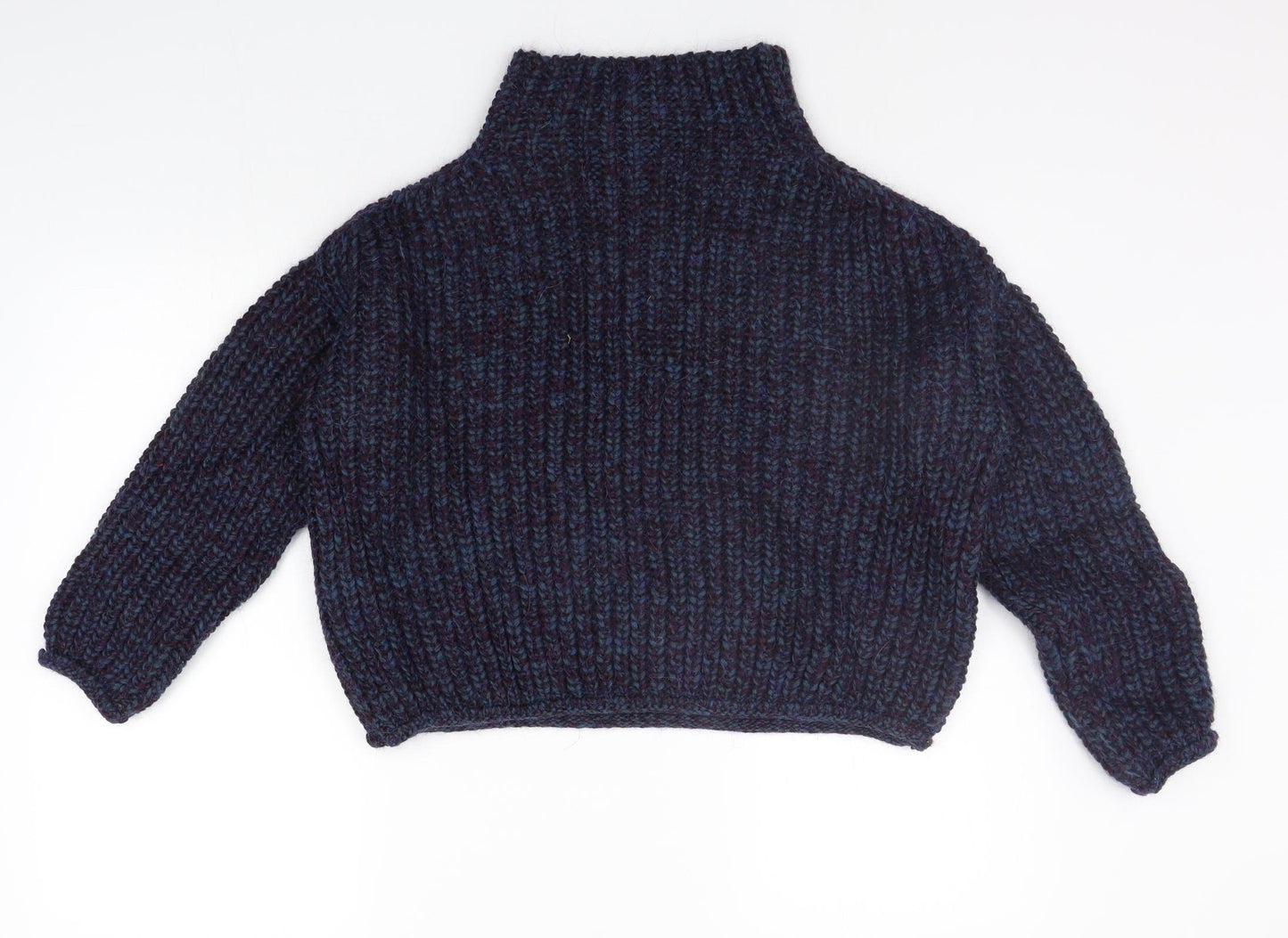 SILVER Day Girls Blue   Pullover Jumper Size S