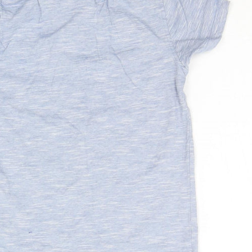 Primark Girls Blue   Basic Polo Size 6-7 Years