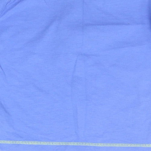 Matalan Girls Blue   Basic T-Shirt Size 4-5 Years  - DINOSAUR