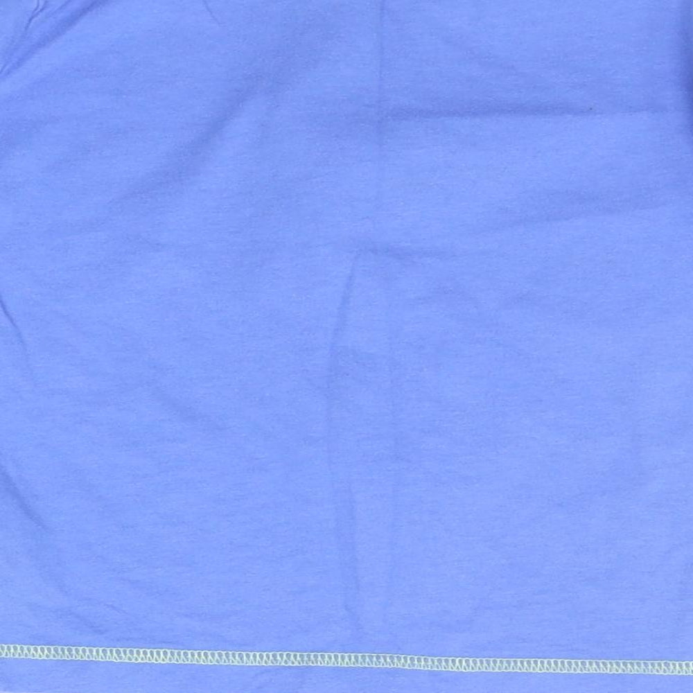 Matalan Girls Blue   Basic T-Shirt Size 4-5 Years  - DINOSAUR