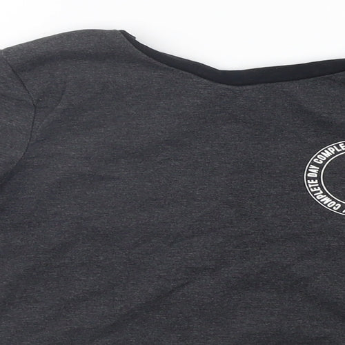 George Girls Grey   Basic T-Shirt Size 4-5 Years
