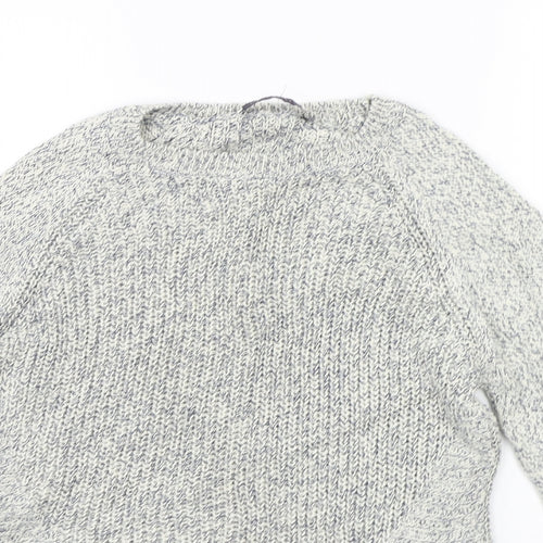 Marks and Spencer Womens Grey   Pullover Jumper Size 8