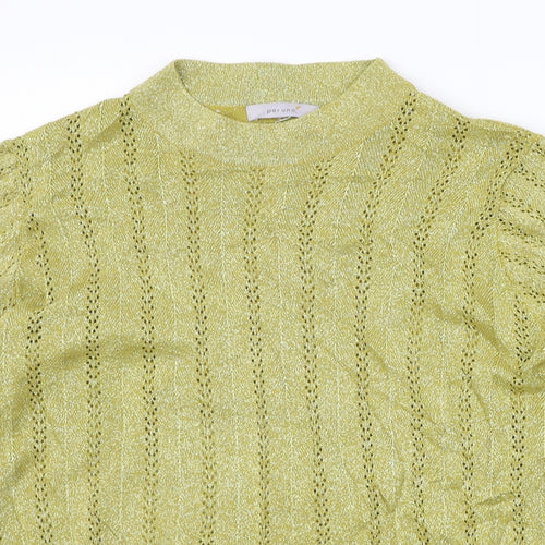 Marks and Spencer Womens Yellow   Pullover Jumper Size 16