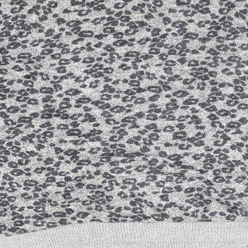 NEXT Womens Grey Animal Print  Pullover Jumper Size M