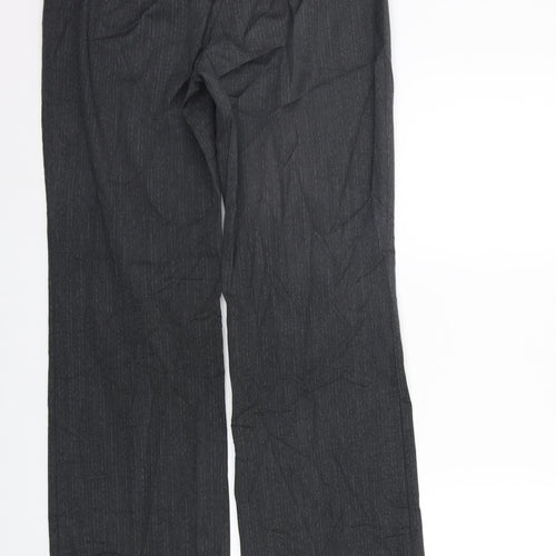 Marks and Spencer Womens Grey   Trousers  Size 12 L29 in