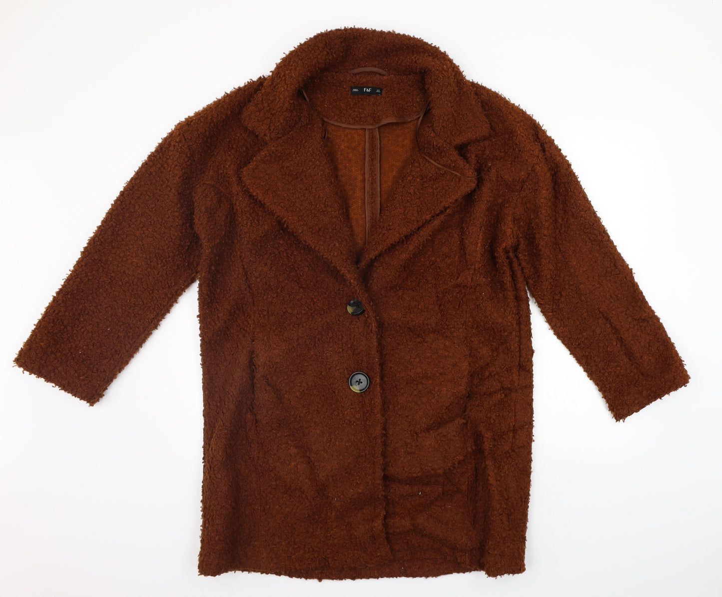 F&F Womens Blue   Jacket Coat Size 10