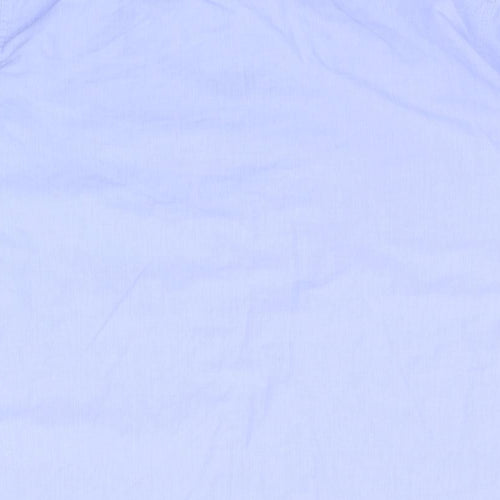 TU Mens Blue    Button-Up Size 17