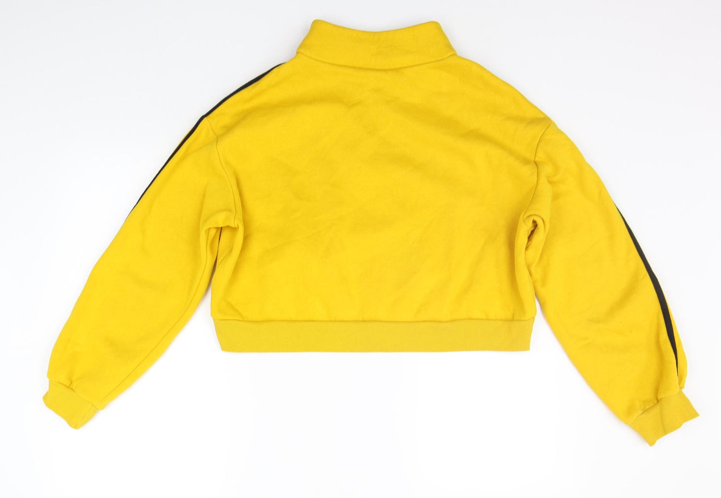 Divided Womens Yellow   Pullover Jumper Size M