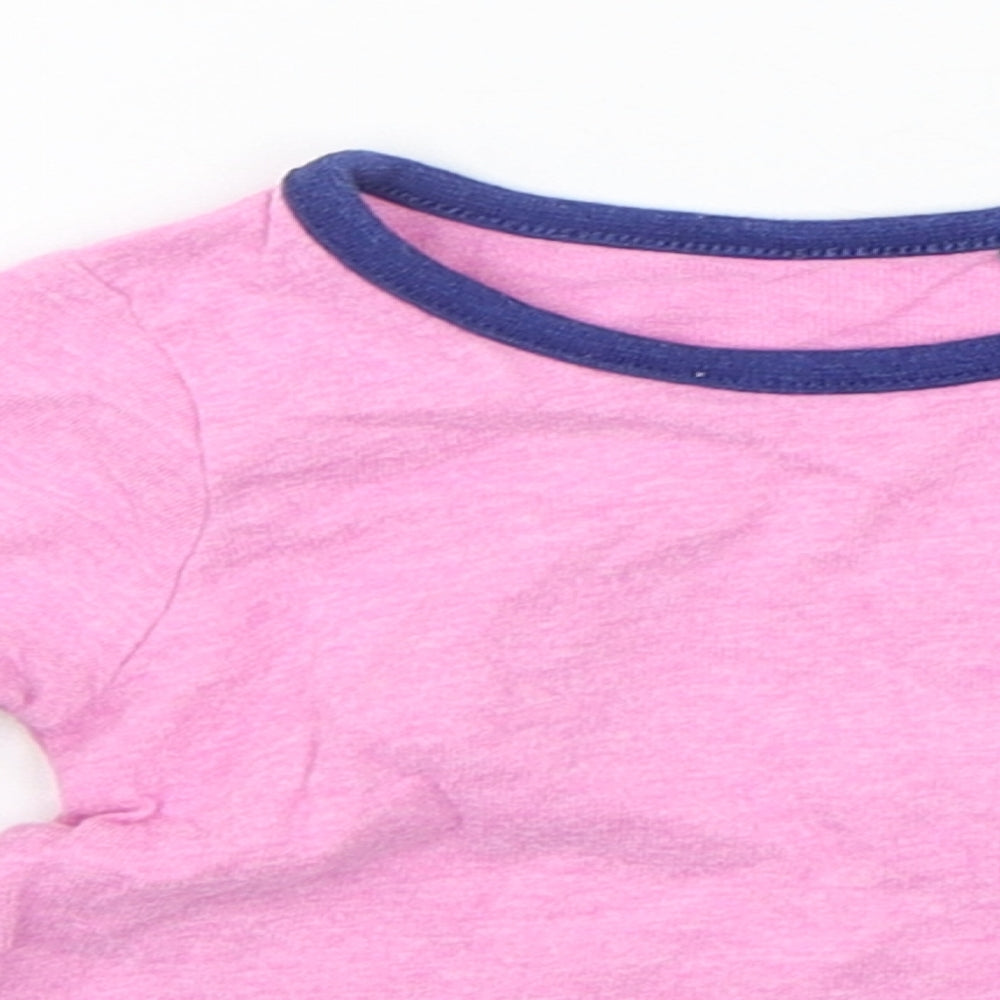 TU Girls Pink   Basic T-Shirt Size 6-9 Months