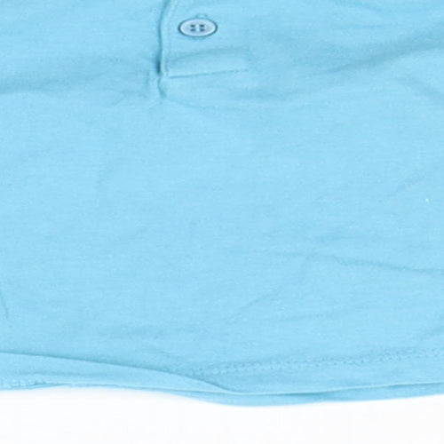 John Lewis Boys Blue   Basic T-Shirt Size 0-3 Months