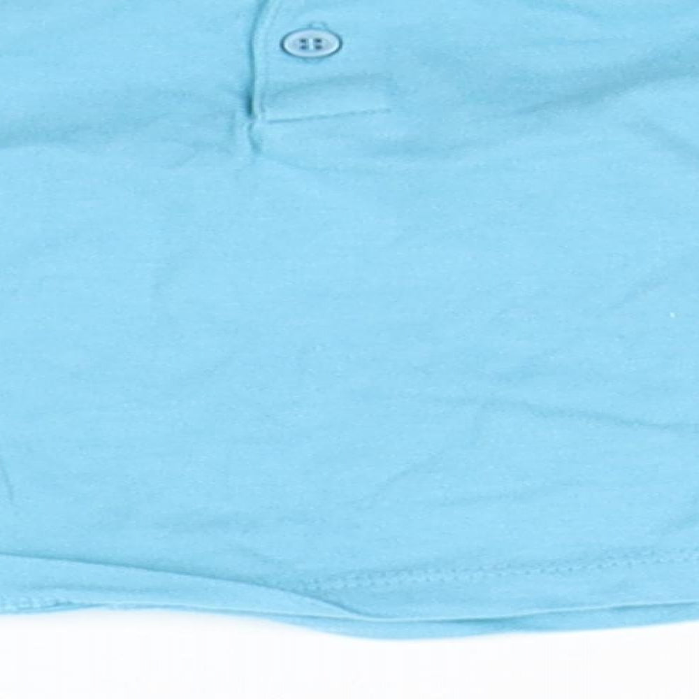 John Lewis Boys Blue   Basic T-Shirt Size 0-3 Months