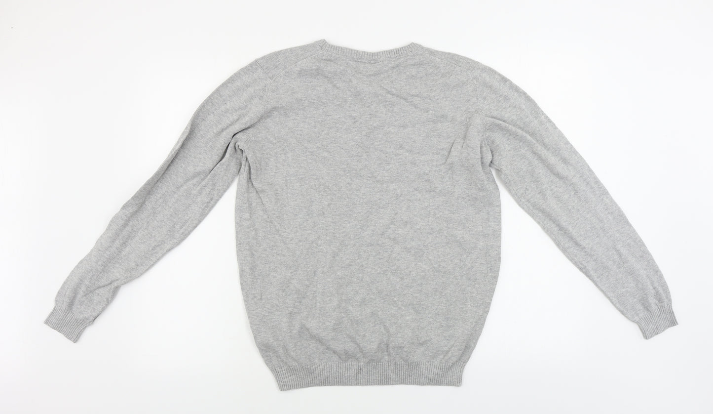 Livergy Mens Grey   Pullover Jumper Size M