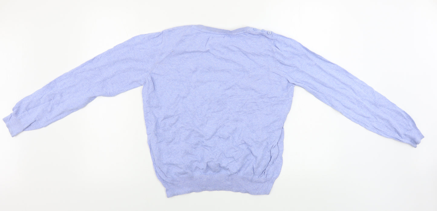 Pep&co     Womens Blue   Pullover Jumper Size 14