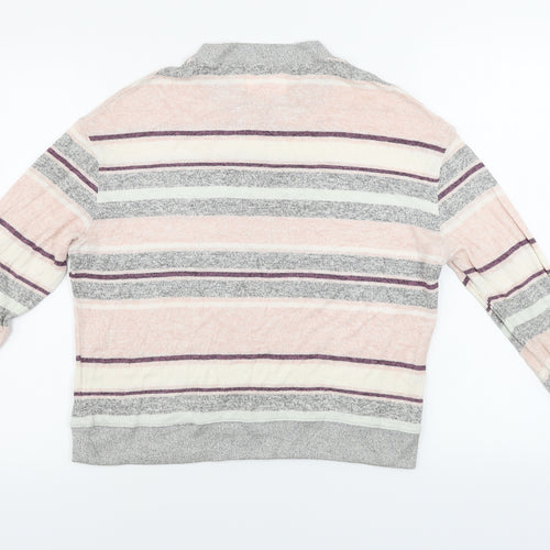 NEXT  Womens Pink Striped  Pullover Jumper Size M