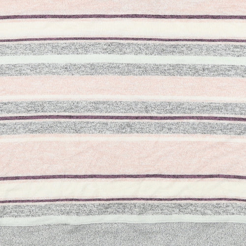 NEXT  Womens Pink Striped  Pullover Jumper Size M