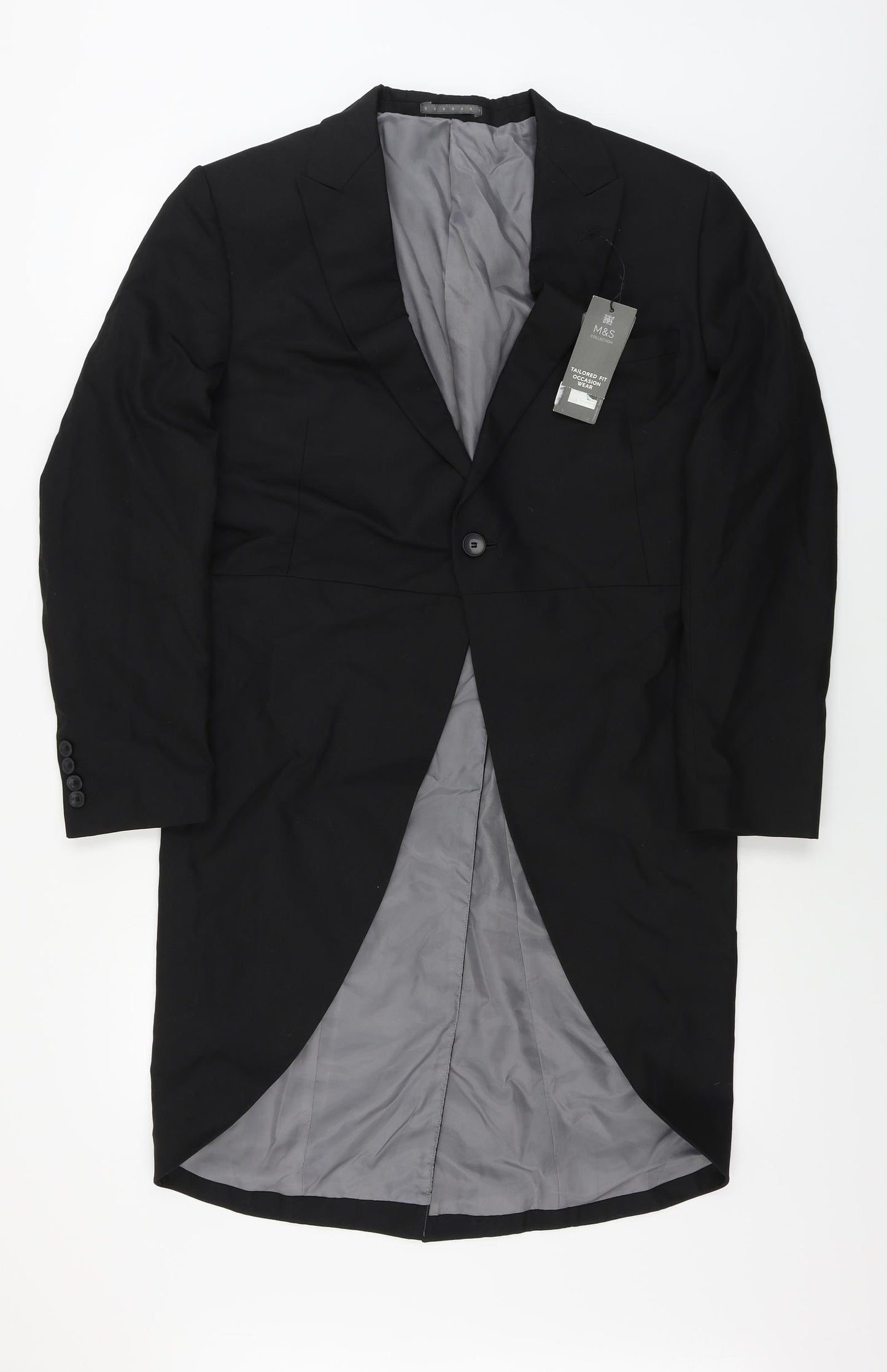 Marks and Spencer  Mens Black   Jacket Blazer Size 40
