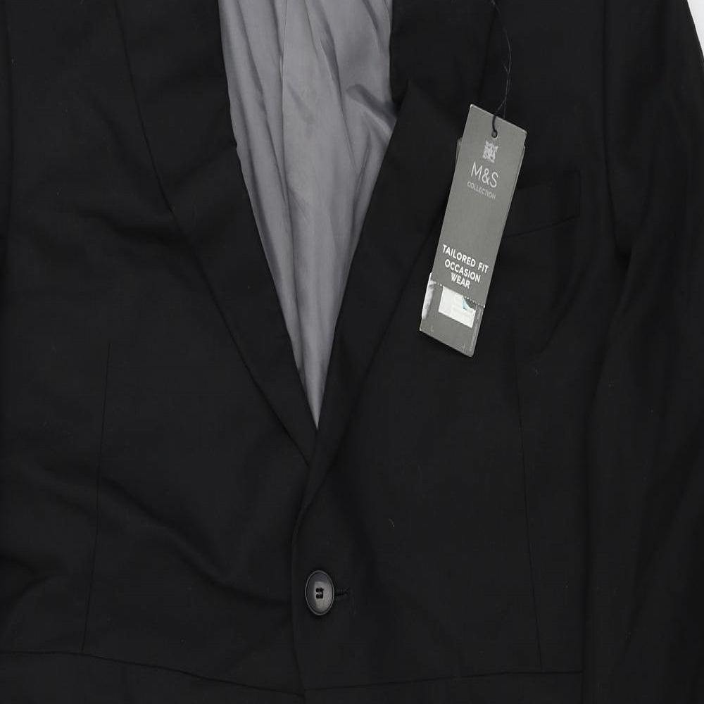 Marks and Spencer  Mens Black   Jacket Blazer Size 40